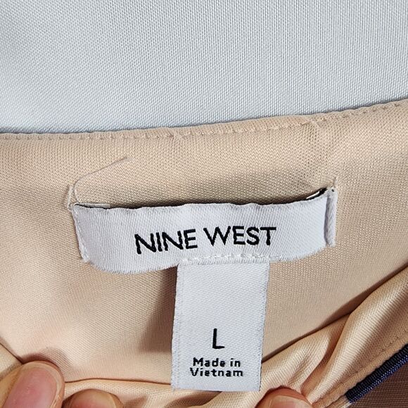 Nine West Multicolor Abstract Maxi Dress - Picture 8 of 9